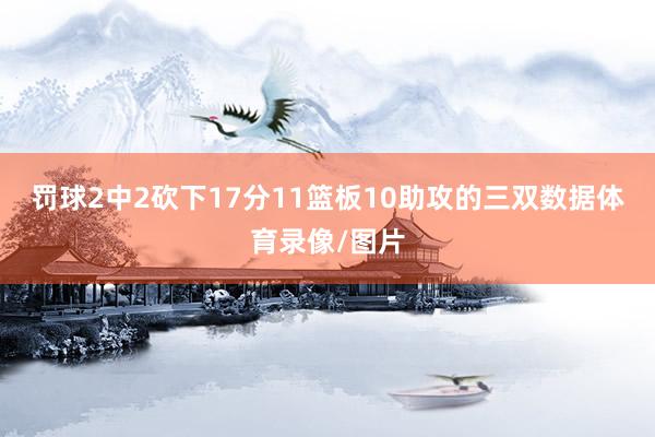 罚球2中2砍下17分11篮板10助攻的三双数据体育录像/图片