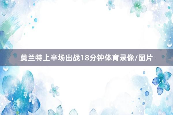 莫兰特上半场出战18分钟体育录像/图片