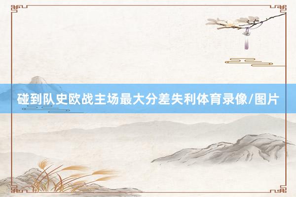 碰到队史欧战主场最大分差失利体育录像/图片