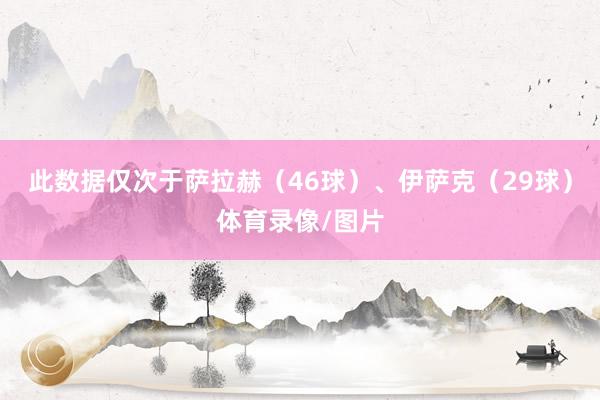 此数据仅次于萨拉赫（46球）、伊萨克（29球）体育录像/图片