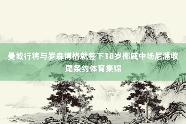 曼城行将与罗森博格就签下18岁挪威中场尼潘收尾条约体育集锦