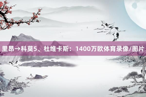 里昂→科莫5、杜维卡斯：1400万欧体育录像/图片