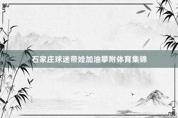 石家庄球迷带娃加油攀附体育集锦