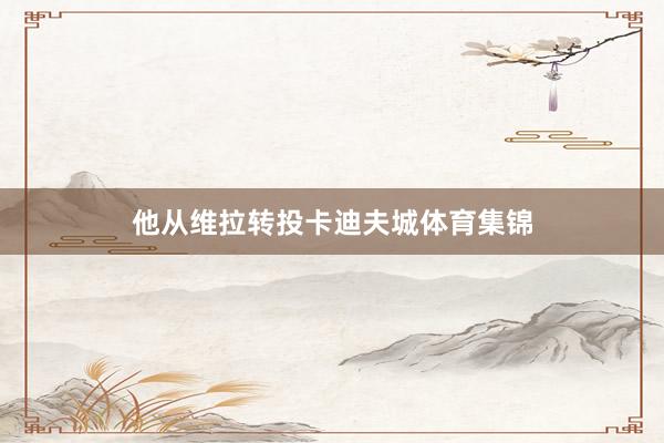 他从维拉转投卡迪夫城体育集锦