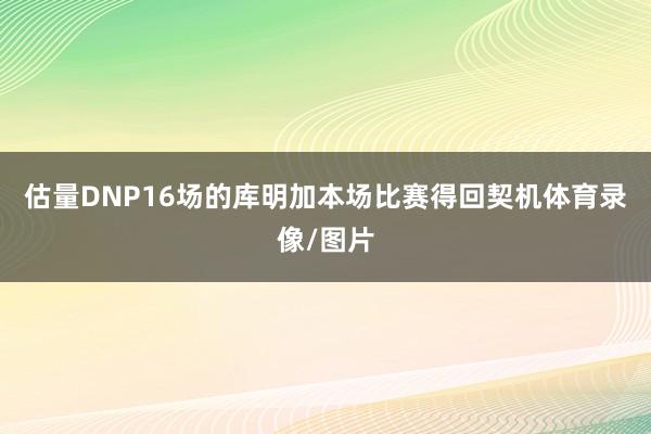 估量DNP16场的库明加本场比赛得回契机体育录像/图片