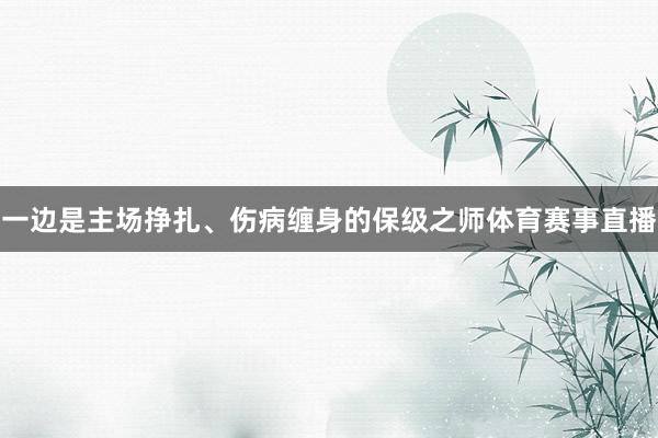 一边是主场挣扎、伤病缠身的保级之师体育赛事直播