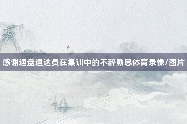 感谢通盘通达员在集训中的不辞勤恳体育录像/图片